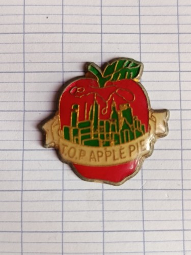 Pin pomme p apple - pin's,