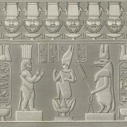 Denderah tentyris décoration - tentyris,