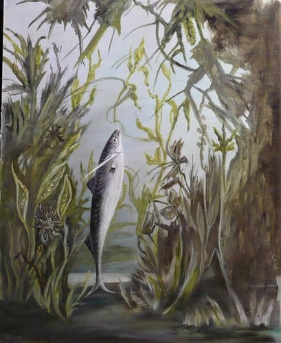 Huile sur toile originale - huile,
