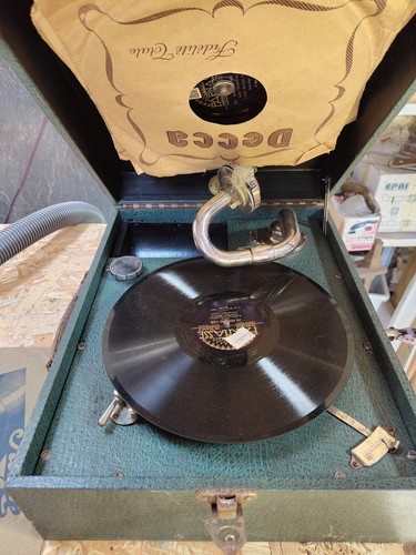 Gramophone phonographe pathé - gramophone,