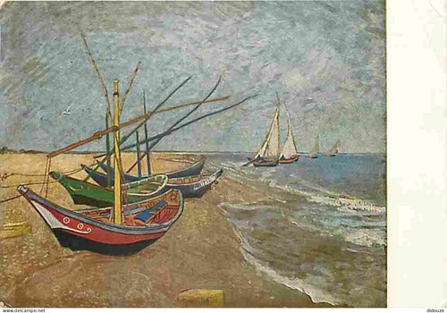 Carte postale art - -, peinture