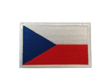 Ecusson/patch Drapeau République Tchèque velcro - Livraison gratuite