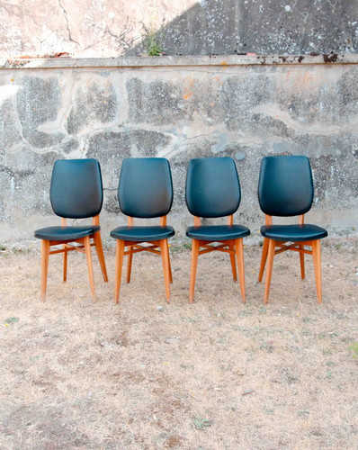 Alma lot 4 chaises - lot, de
