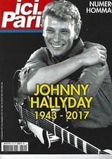 ICI PARIS-NUMERO HOMMAGE-JOHNNY HALLYDAY-HORS SERIE N0 21-DECEMBRE 2017