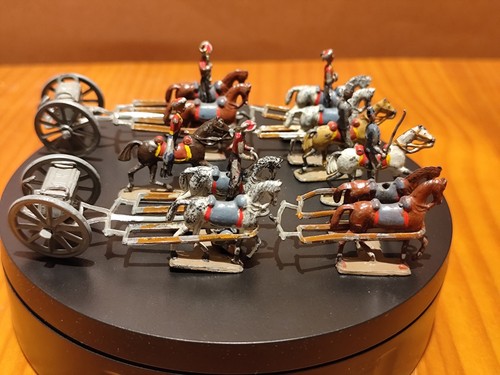 Ancien attelage artillerie - attelage, d’artillerie