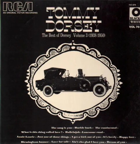 Tommy dorsey the best - lp,