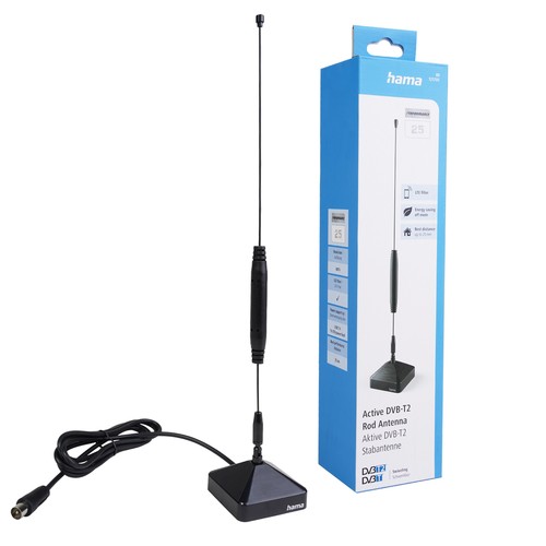 Hama antenne active - active, dvb-t2