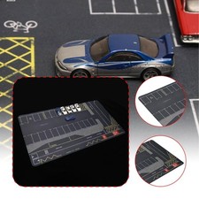 Tapis de scène de garage miniature pour voiture miniature à l'échelle
