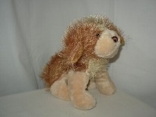 Peluche Chien beige et marron