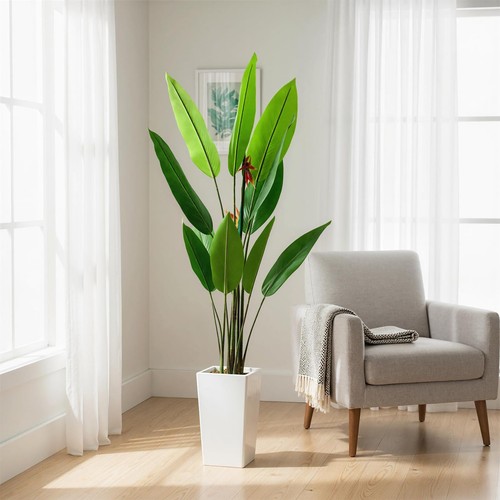 Plante artificielle oiseau - plante, du