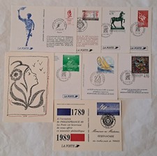 Joli Lot de 9  gravures de LA