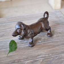Statuette En Fonte Marron
