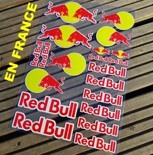 Autocollant  RED B SPONSOR REPLICA CASQUES RACING STICKERS  moto dirt REFRED1