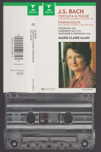 Bach marie claire alain - bach,