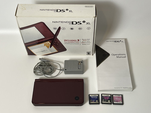 Nintendo dsi burgundy - xl,