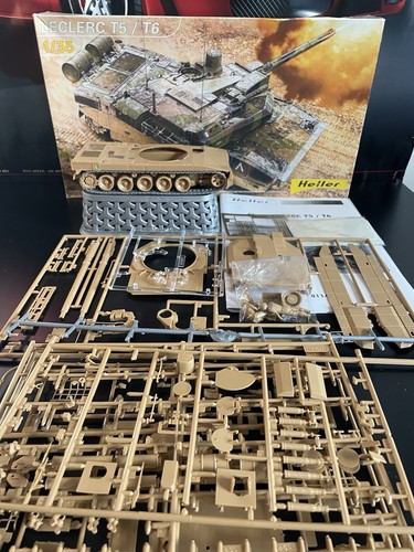 Heller leclerc maquette - leclerc, t5/t6
