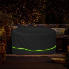 Housse de table ronde en tissu