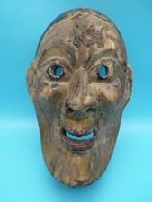 Ancien masque Népal/ Bouthan en bois