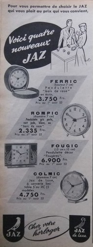 Publicité presse 1952 - de,