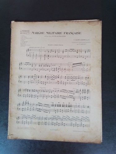 Partition ancienne piano - partition,