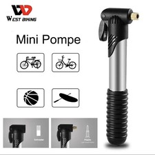 Mini pompe à air manuelle portable pour vélo, gonfleur de balle, WEST BIKING 