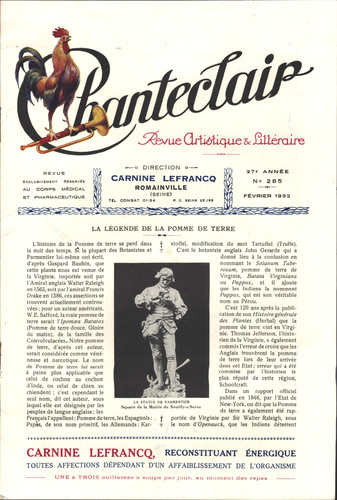 Chanteclair revue artistique - chanteclair,
