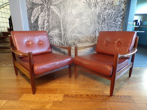 Paire fauteuil scandinave - fauteuil,