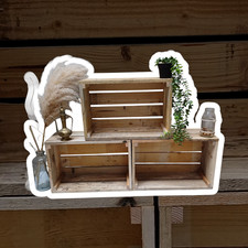 caisses en bois ,cajettes x3