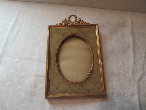 Ancien cadre photo laiton - cadre,