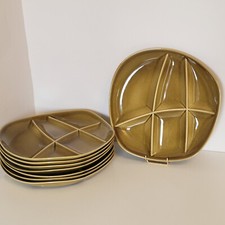 Assiettes fondue vintage - assiettes,