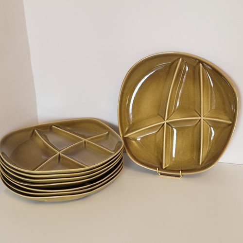 Assiettes fondue vintage - assiettes,