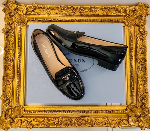 Prada mocassins loafer vernis - prada,