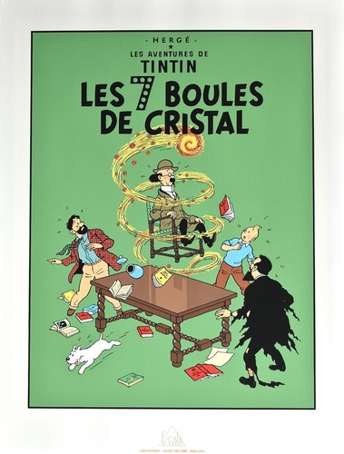 Hergé tintin sérigraphie - .,