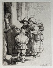 REMBRANDT Gravure Etching