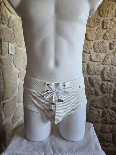 Slip bain blanc taille s - slip,