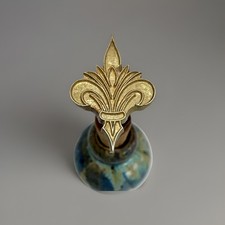 ANCIEN FER À DORER EN BRONZE