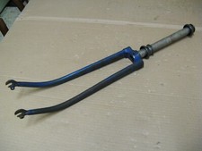 Ancienne fourche  de vélo col de cygne pour roue 650