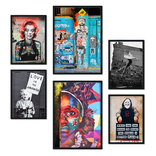 Ensemble affiches - de,