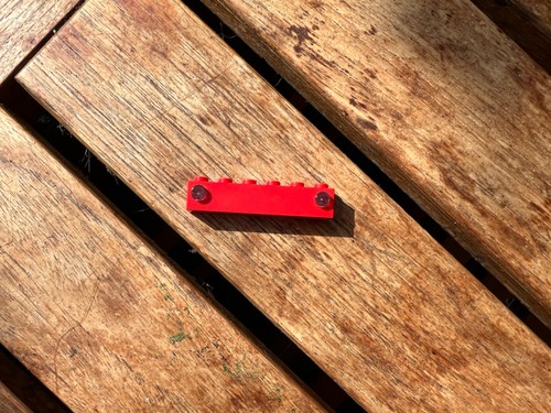 Lego train red light - train, prism