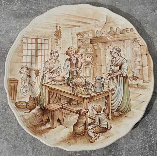 Assiette decorative scènes - assiette,
