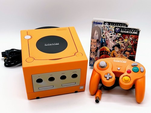 Nintendo gamecube orange - gamecube,