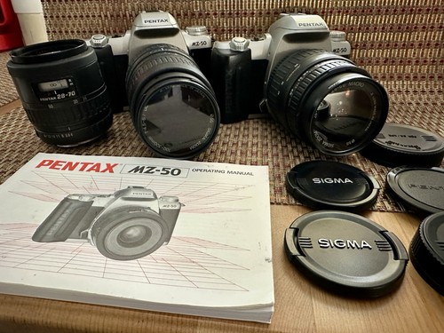 Pentax lot with sigma - mz-50,