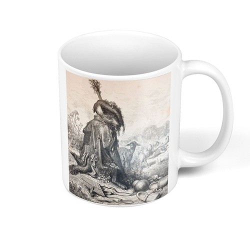 Tasse céramique mug - tasse, loup