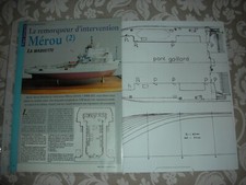 Plan Maquette MRB- Remorqueur  Ravitailleur MEROU 1/50