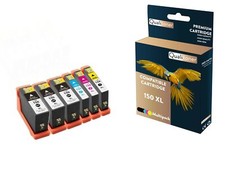 Cartouche LEXMARK 150XL Noir (x3) + Couleur compatible x 6 QUALITONER