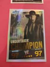 Undertaker Champion Carte Brillante Catch Topps Slam Attax Évolution 2009
