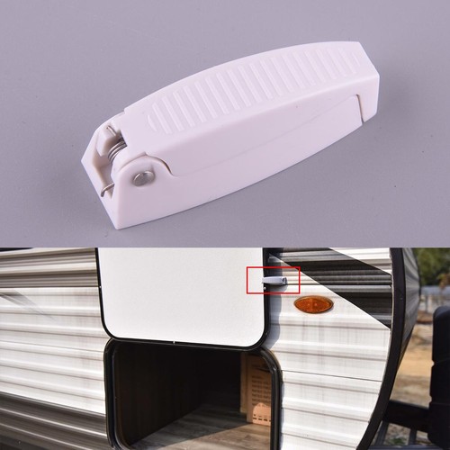 Camper trailer white - rv,