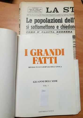 Les grands faits - faits, rivissuti
