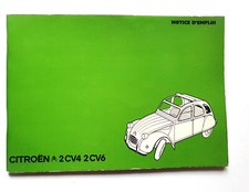 Notice d'emploi Citroen 2cv4