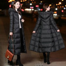 Femme Long Doudoune Manteau